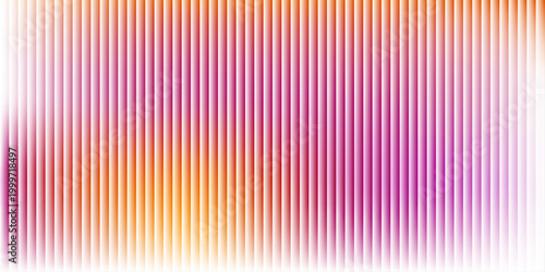 Vibrant orange and purple vertical stripes background featuring soft gradient transitions and modern minimalist design for creative advertising brochures and digital presentation templates.