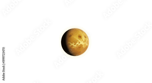A detailed illustration of Jupiter's surface, showcasing its swirling clouds and atmospheric patterns