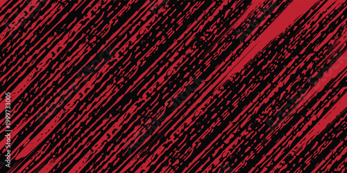 Experience the ultimate power of this elite vector background featuring aggressive red diagonal brush strokes on a deep black surface, delivering a high-impact, premium industrial grunge aesthetic.
