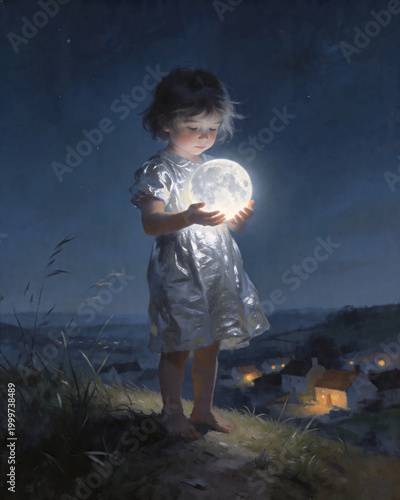 Child Holding Light Orb