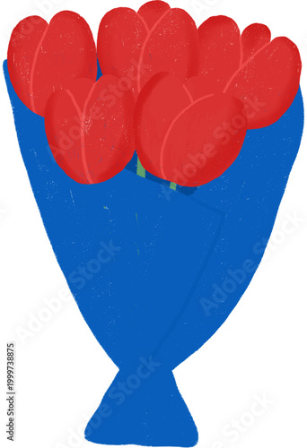 레드 꽃다발