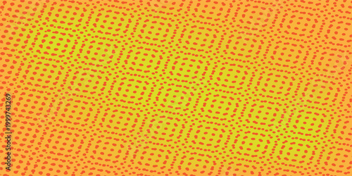 Warna gradien sederhana dan kuning kuning modern titik merah