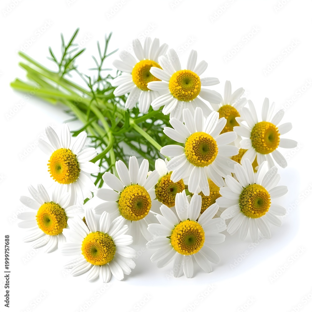 Fototapeta premium Chamomile (Matricaria chamomill) sedative, medicinal 