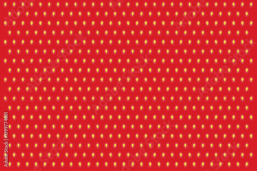Red strawberry surface pattern background