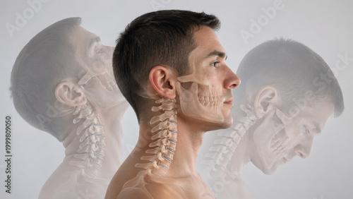 Whiplash Injury Cervical Spine Hyperextension Motion Sequence