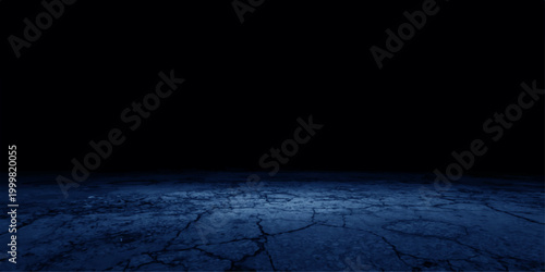 Abstract 3d animation of a blue world map with alpha channel featuring a light design loop in black space against an artistic earth and moon night background