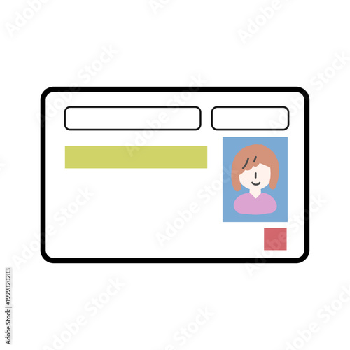 ゴールド免許アイコン・シンプルで使いやすい運転免許証デザイン