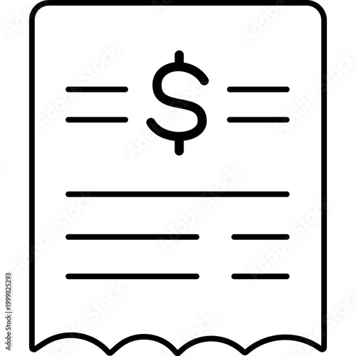Invoice Receipt Icon