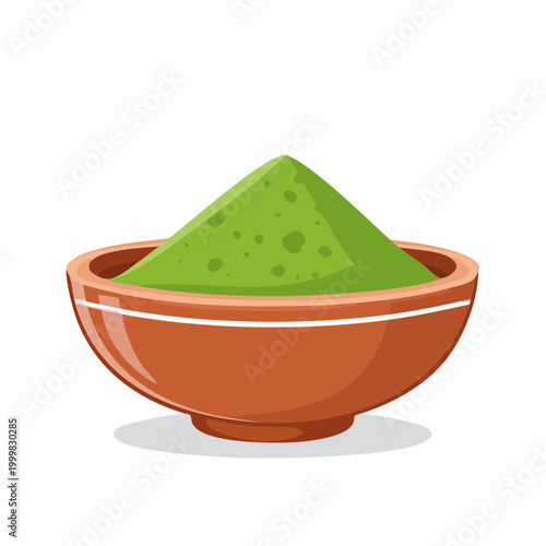 Bowl of Green Powder