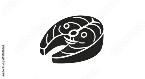 Black and white stylized sloth logo design.