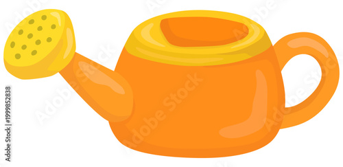 子ども用のジョウロのイラスト ベクター素材