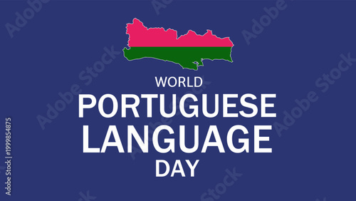 World portuguese language day banner