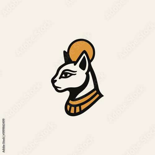 Goddess Bastet Logo