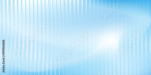 Soft light blue vertical glass stripes background, clean minimal frosted abstract wallpaper for medical and corporate design