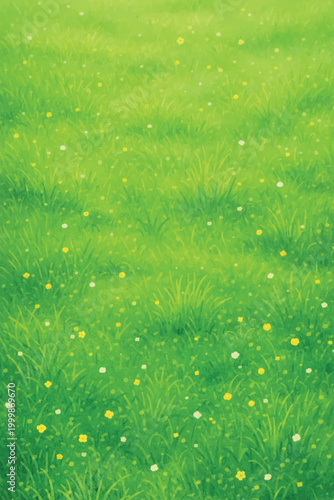 watercolor clean grassy field background