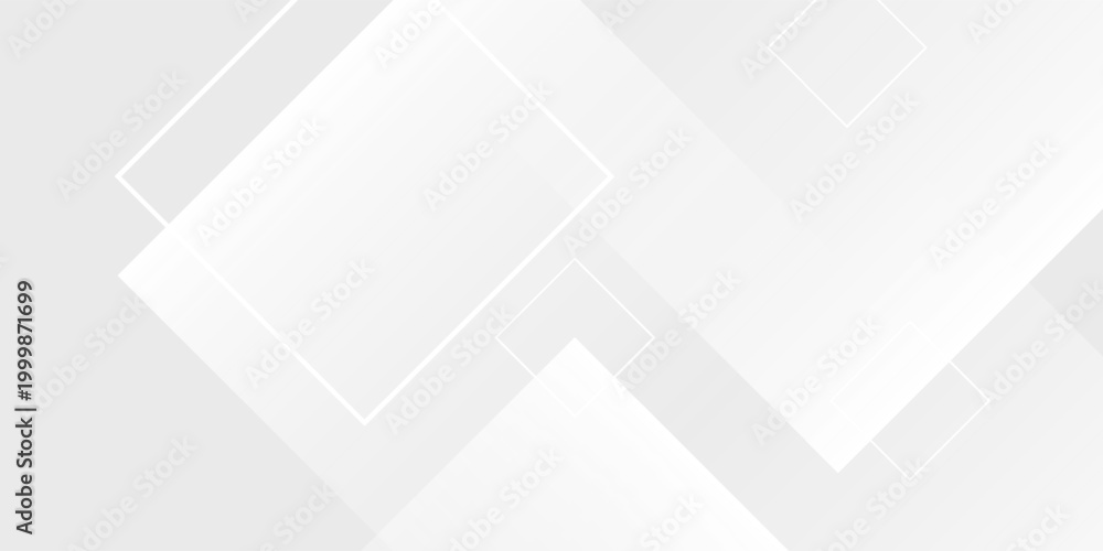 Fototapeta premium Minimal geometric white light background abstract design. vector EPS10.