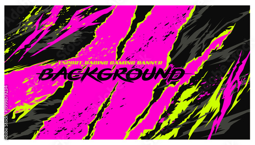 esport pink lime claw stripes Sublimation jersey design brush vector modern grunge background camouflage paint splash splatter striking stripes pink abstract animal
