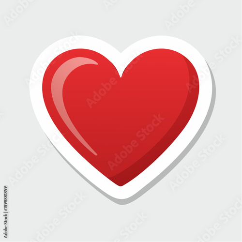 Red Heart Sticker Free Download Red Heart Sticker - GFXLoad