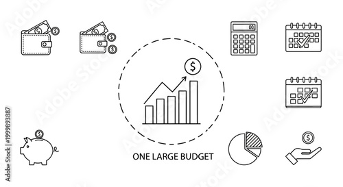 Business Budget Planning Financial Growth.