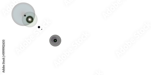 3d rendered illustration of a glass