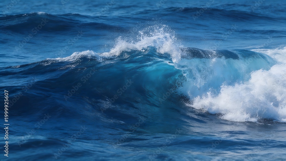 Fototapeta premium Ocean wave in motion