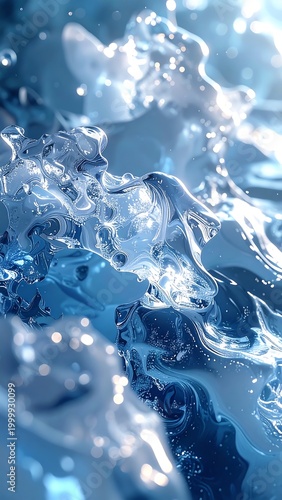 blue water wave