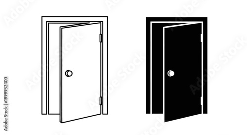 Stylized vector icon of a vibrant bonfire with flickering flames rising from stacked logs, perfect for outdoor adventure and warm camping atmosphere designs