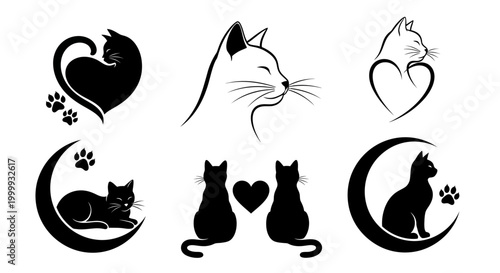 Stylized vector icon of a vibrant bonfire with flickering flames rising from stacked logs, perfect for outdoor adventure and warm camping atmosphere designs