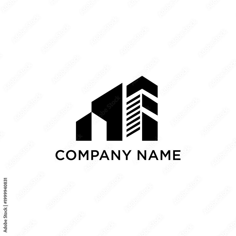Fototapeta premium construction logo vector