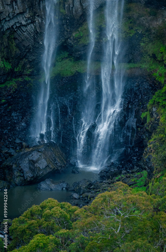 Obraz premium Waterfall, Ebor Falls, New England High Country, New South Wales, Australia