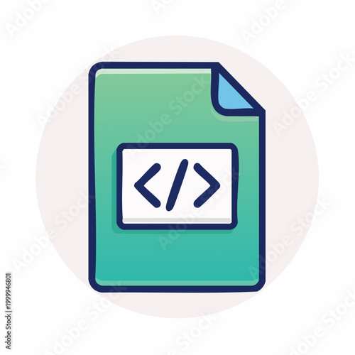 Coding File Icon