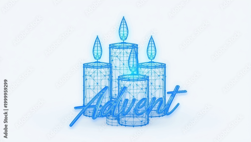 Naklejka premium Blue pixel art candles with matches on a subtle gray background isolated on white background