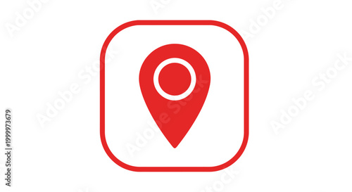 Red Location Pin Icon Symbol. Free Download Red Location Pin Icon Symbol. - GFXLoad