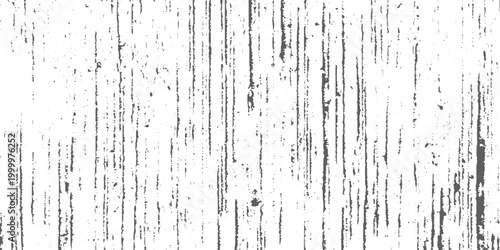 Grunge vertical scratch texture, distressed black lines on white, abstract worn surface, high contrast minimal background.	
