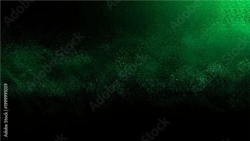 Vector Abstract ethereal nebulous formation in shades of emerald, creating a sense of mystery and depth. The dynamic interplay of light and shadow, evoking a dreamlike state.