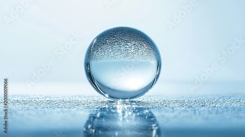 Water contact angle measurement perfect spherical geometry large droplet superhydrophobic surface extreme water repulsion minimal contact