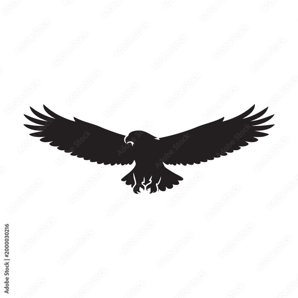 Fototapeta premium Animal Silhouette Vector Collection Isolated on White Background, Black Minimal Wildlife and Pet Illustration Set