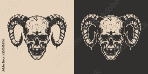 Vintage retro engraving woodcut style sketch draw paint of kitchen knife blade in drawn style illustration