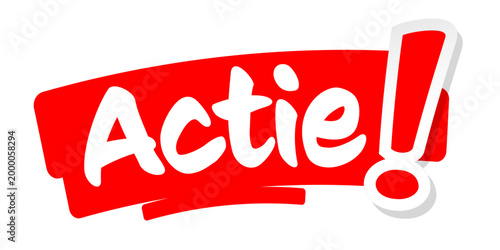 Actie, Action in Dutch language