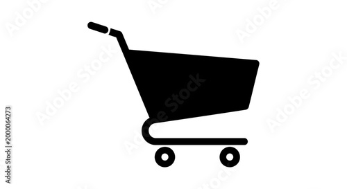 An essential vector icon sheet featuring a shopping cart icon, part of a comprehensive icon sheet for e-commerce and retail. This vector sheet provides versatile icons