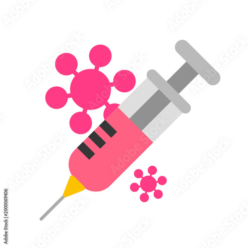 HPV infection concept. HPV vaccine protection