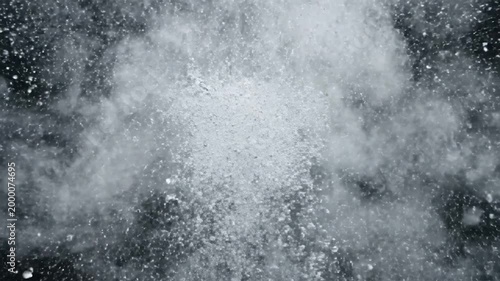 Soap Bubble Burst - Macro Close-up of Colorful Explosion.