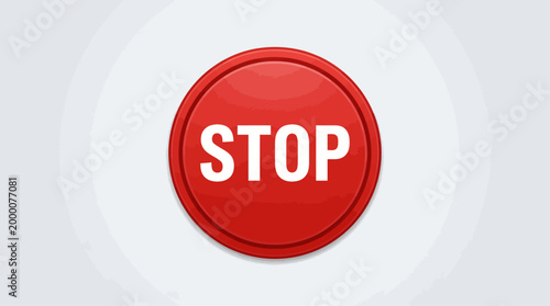 stop sign.no entry.vector illustration.