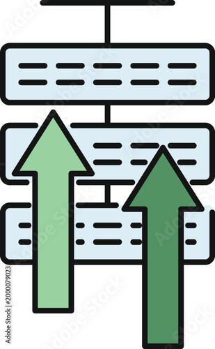 Servers receiving data and improving network infrastructure technology