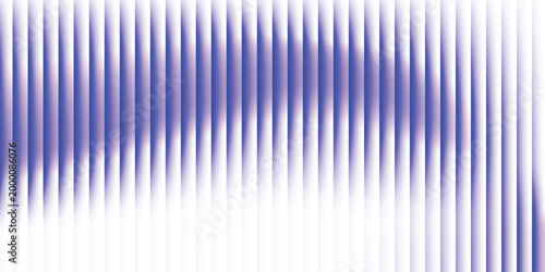 Abstract white background with dynamic blue vertical lines representing speed and motion.