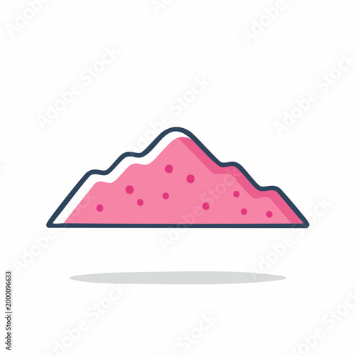Pink Powder Pile Icon