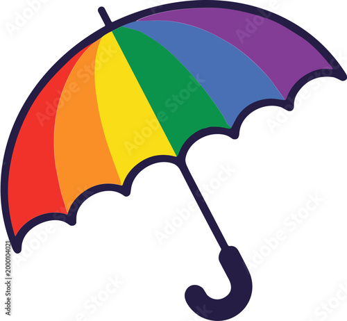 Flat pride month lgbt elements collection 