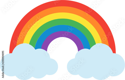 Flat pride month lgbt elements collection 