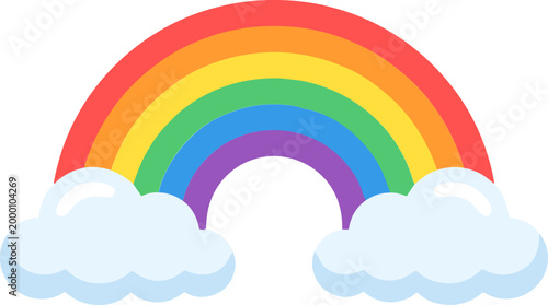 Flat pride month lgbt elements collection 