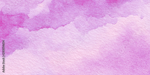 Soft pink watercolor texture background with purple hues and abstract brushstrokes for creative design projects and artistic applications
